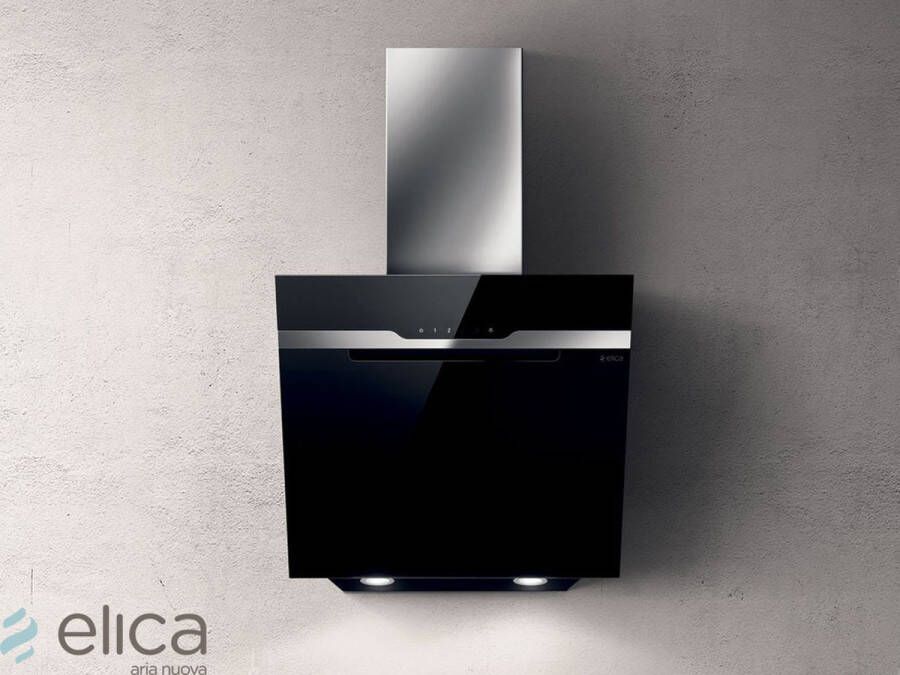 Elica MAJESTIC BL A 60 Afzuigkap Wandmontage Zwart 690m³ uur