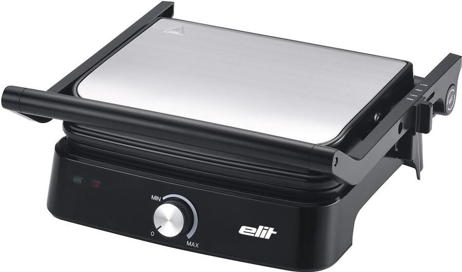 Elit contactgrill& Toast- 2000W- 180 graden openklapbaar- tosti ijzer en panini grill- voor vlees groenten en sandwiches