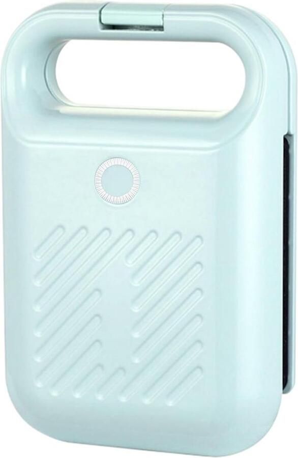 Elkuaie Croque Monsieur Toestel Tosti Apparaat Instelbare Temperatuur En Snelle Verwarming Voor Gezonde Maaltijden 1 Stuks Studentenhuis Compacte Keuken + bluaw