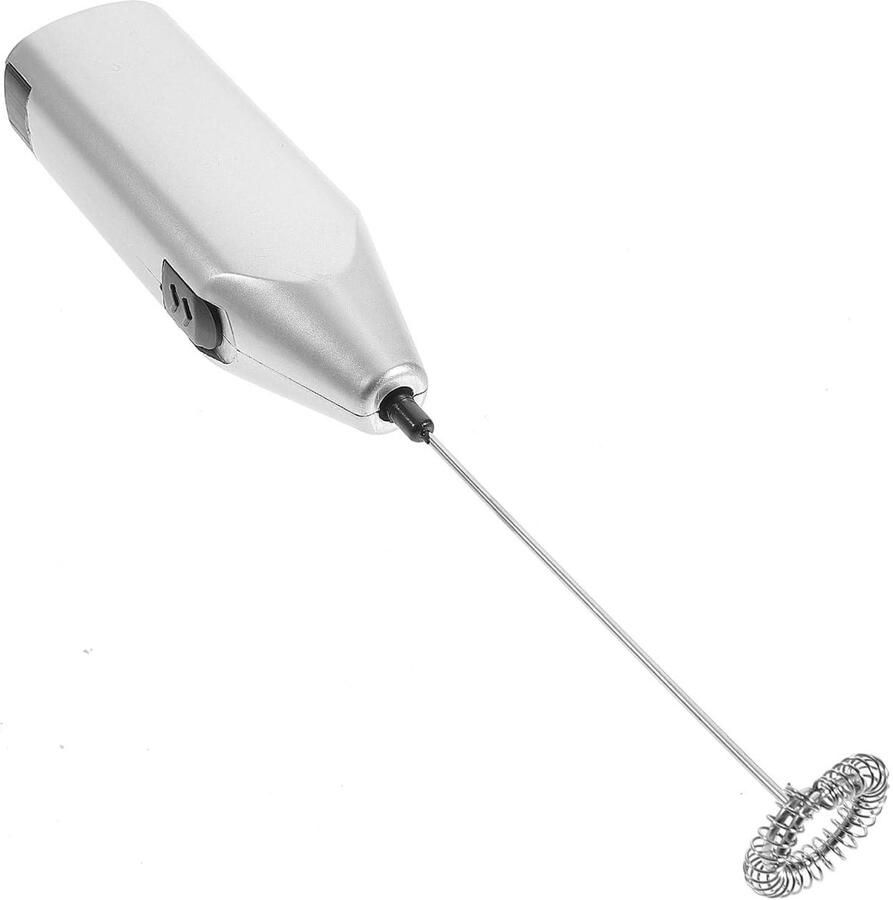 Elkuaie Handmixer Elektrisch Voor Haarkleurenmengsel En Haarkleurcrème 1 Stuk Zilverkleurig