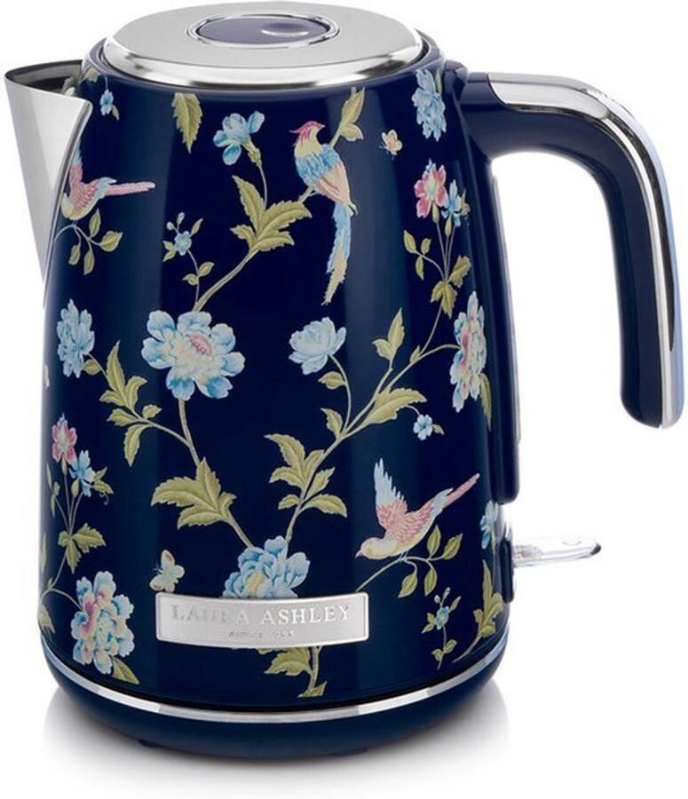 Elveden Navy Draadloze Waterkoker 1 7 Liter 2 2KW