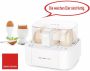 Emerio Smart Eierkoker EB-115560.12 Drie gaarstanden met spraakuitvoer (duits) Wit - Thumbnail 2
