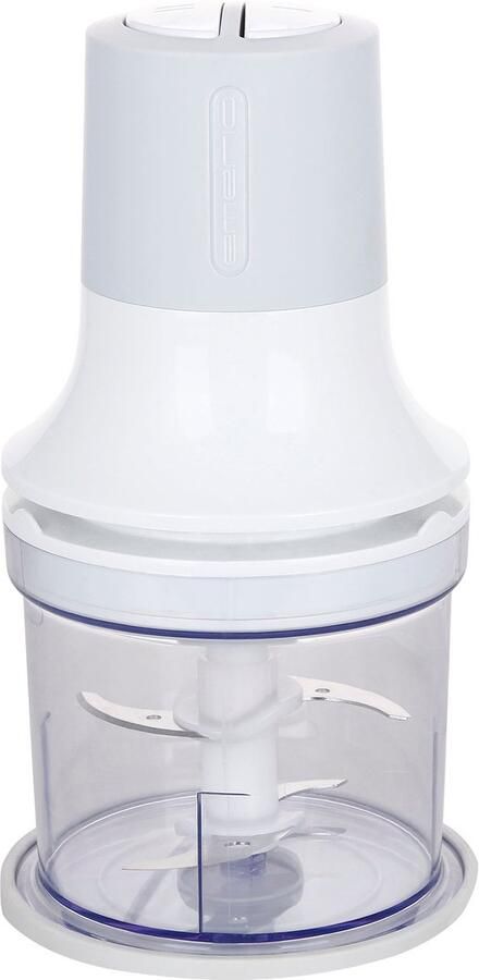 Emerio Hakmolen 260W 500ml 2 Snelheden Plastic kan 4 RVS Messen Anti-slip voetjes Snoer opbergmogelijkheid MC-122649.2 Wit - Foto 1