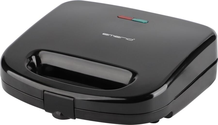 Emerio Tosti Apparaat 2 Tosti's 700W Sandwich maker ILAG coating Anti-slip ST-134627 Zwart