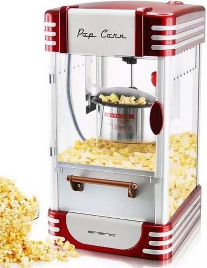 Emerio POM-120650 Popcornmachine 360W Maatbeker Rood - Foto 2