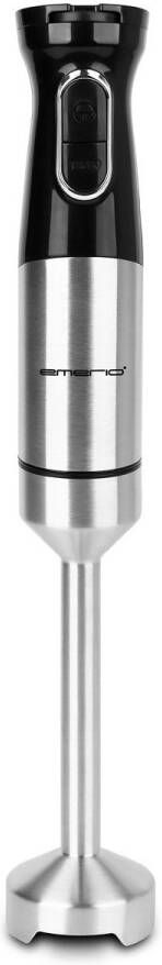 Emerio HB-132381 Staafmixer met krachtige 1000 watt pureerstaaf (afneembaar) en meseenheid van duurzaam roestvrij staal instelbare snelheid BPA-vrij turbo-knop ergonomisch