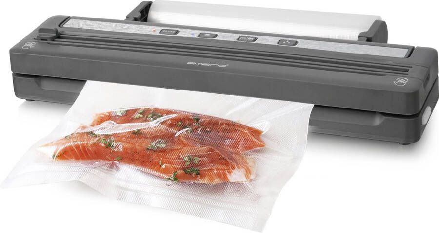 Emerio VS-130802 Vacuumsealer vacumeerzakken tot 30 cm breed inclusief kwaliteitsvacuümzakken