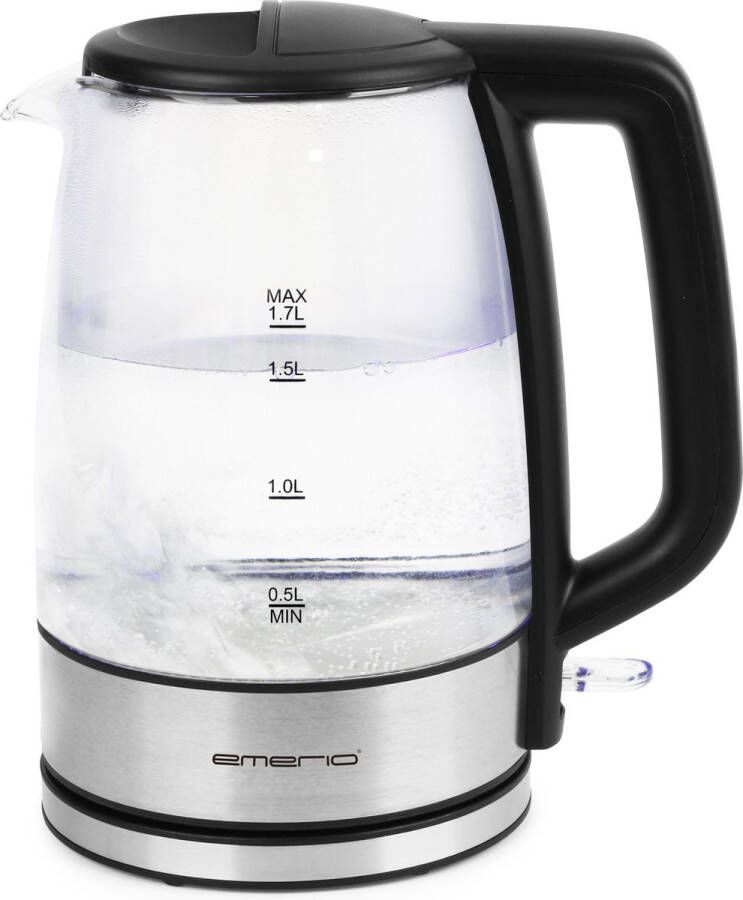 Emerio WK-130126 Waterkoker roestvrij staal Inhoud 1 7 l 2200 watt