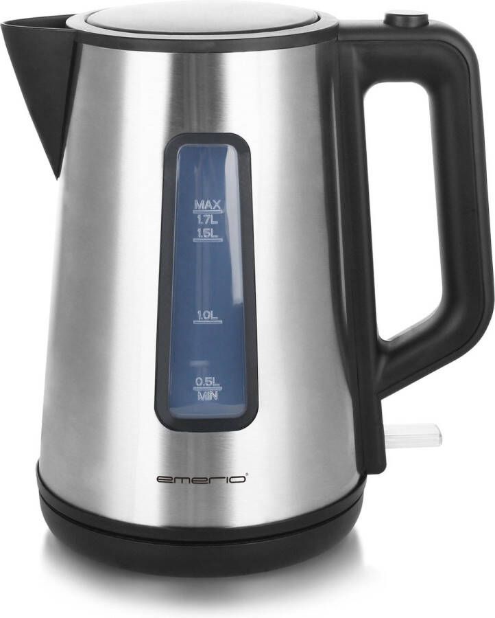 Emerio WK-122829 Waterkoker 1.7L 2200W RVS Zwart - Foto 2