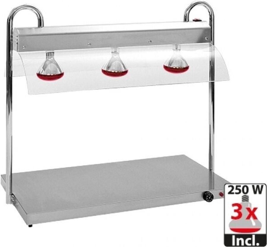 EMGA Warmhoudplaat Gn3 1 M Brug 710300 Horeca & Professioneel