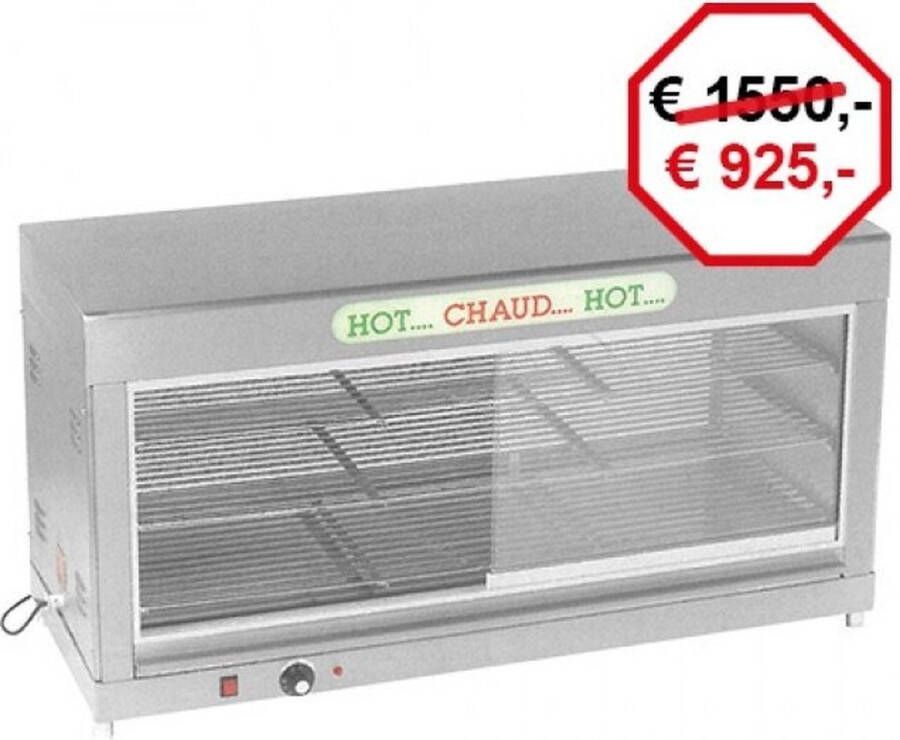 EMGA Warmhoudvitrine Jumbo Vt3 301121 Horeca & Professioneel