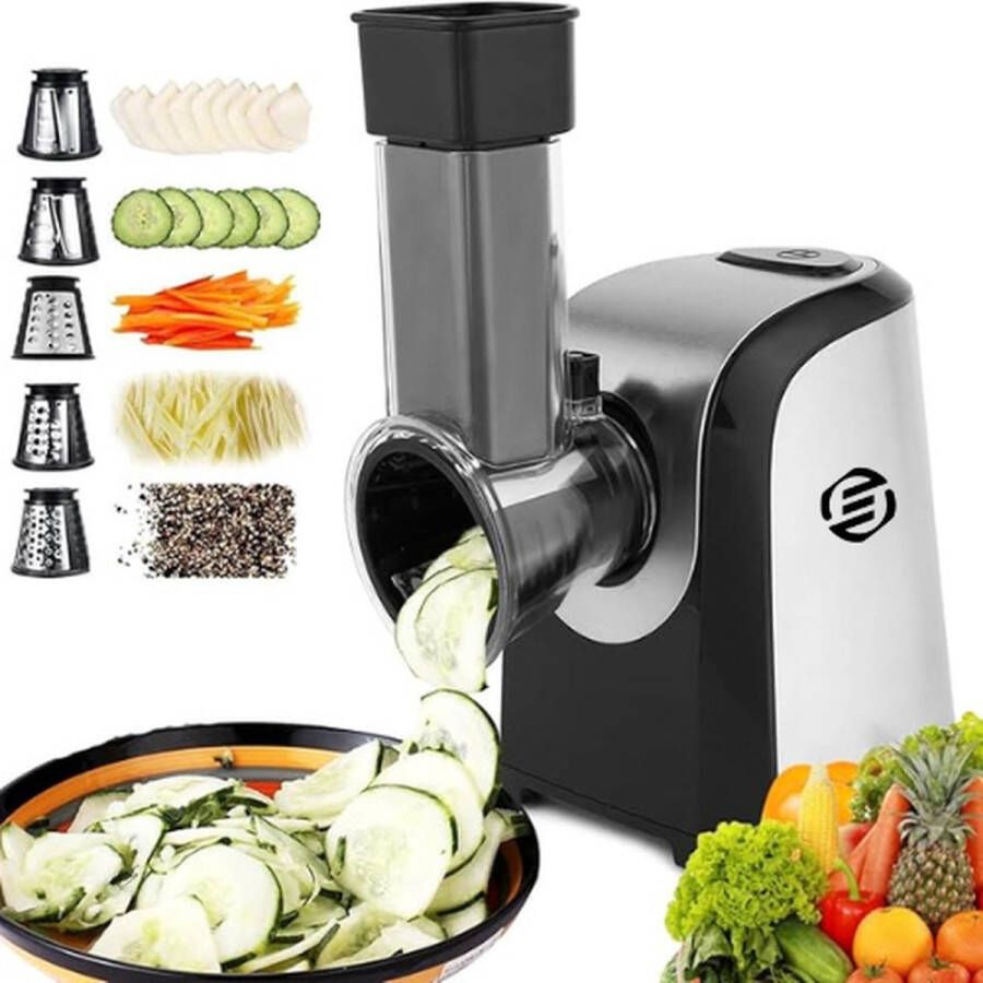 Equivera Automatische Groentesnijder Machine Elektrische Groentesnijder