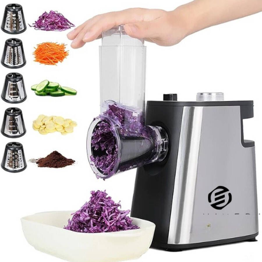 Equivera Automatische Groentesnijder Machine Elektrische Groentesnijder