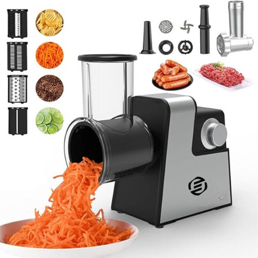 Equivera Automatische Groentesnijder Machine Elektrische Groentesnijder