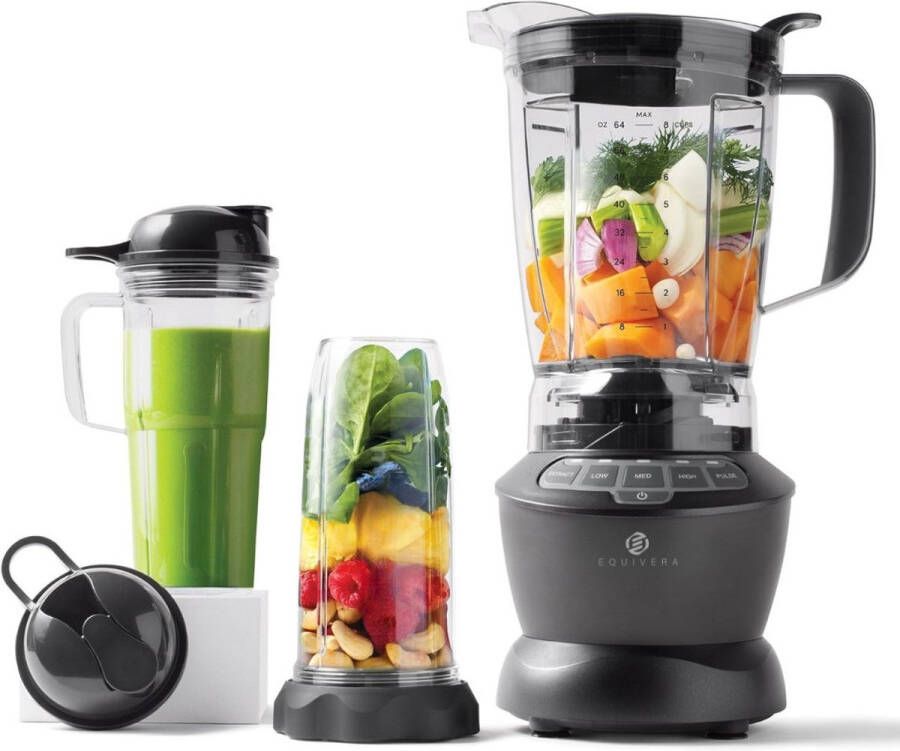 Equivera Blender Glazen Kan Blender Glazen Kan Blender Smoothie Maker Smoothie Blender