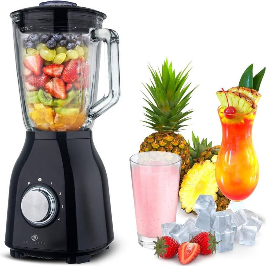 Equivera Blender Glazen Kan Blender Glazen Kan Blender Smoothie Maker Smoothie Blender