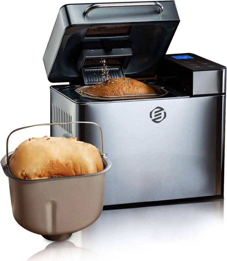 Equivera Broodbakmachine Meerdere Programma's Glutenvrij Timer Automatisch Premium - Foto 9
