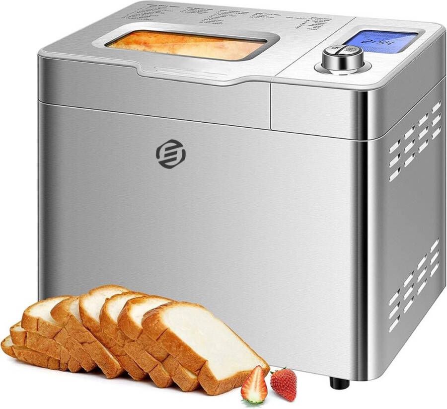 Equivera Broodbakmachine Meerdere Programma's Glutenvrij Timer Automatisch Premium - Foto 8