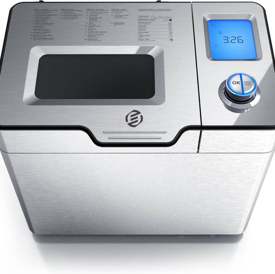 Equivera Broodbakmachine Meerdere Programma's Glutenvrij Timer Automatisch Premium
