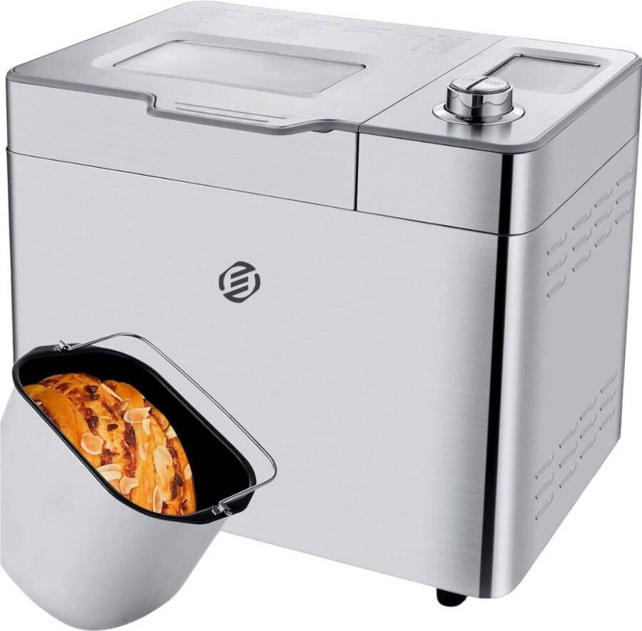 Equivera Broodbakmachine Meerdere Programma's Glutenvrij Timer Automatisch Premium