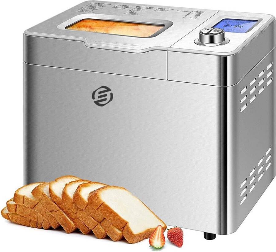 Equivera Broodbakmachine Meerdere Programma's Glutenvrij Timer Automatisch Premium