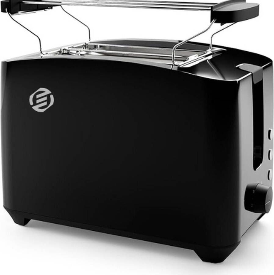 Equivera Broodrooster met Tostiklemmen Broodrooster Tosti Toaster Tostiapparaat Toaster