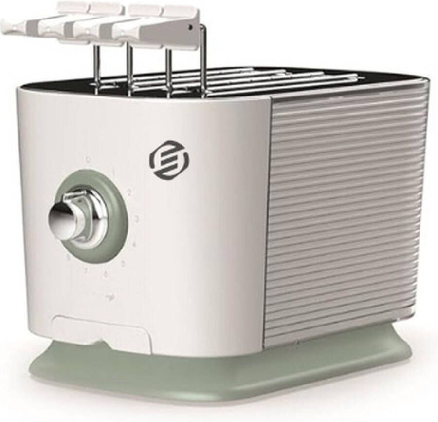 Equivera Broodrooster met Tostiklemmen Broodrooster Tosti Toaster Tostiapparaat Toaster