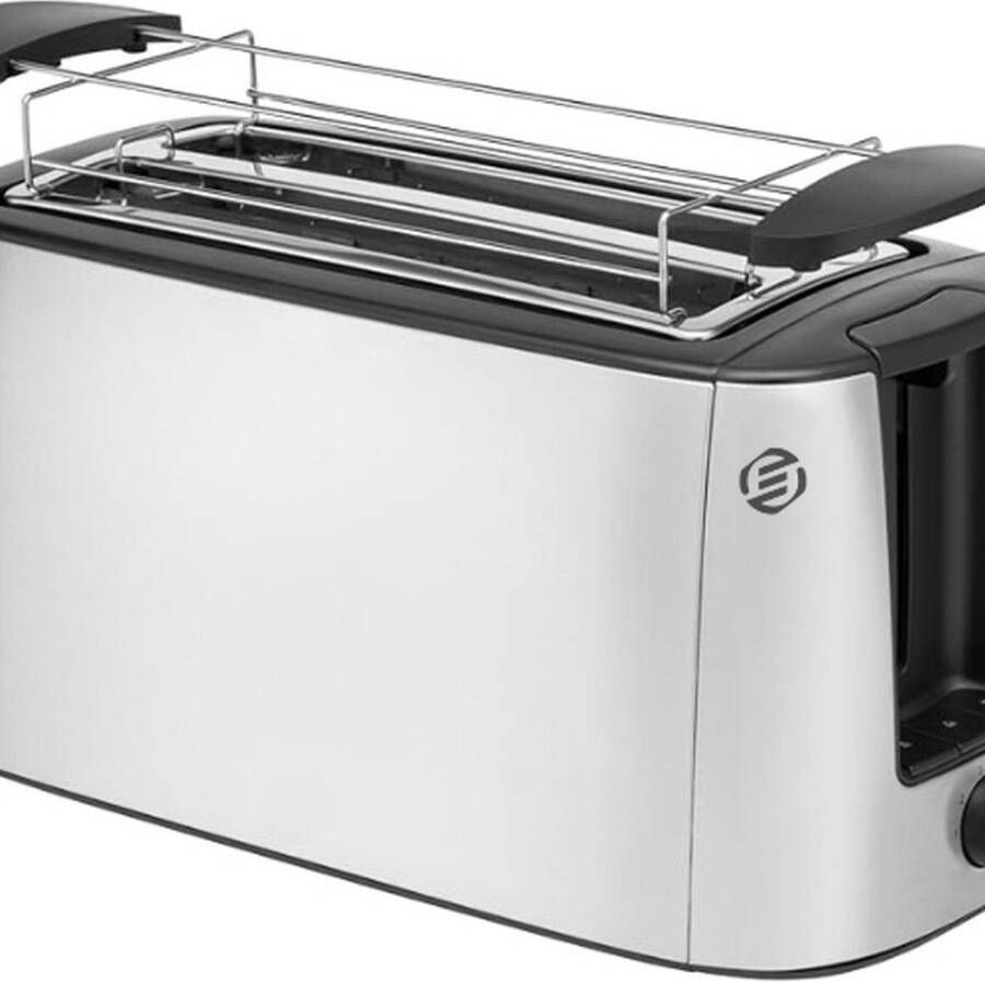 Equivera Broodrooster met Tostiklemmen Broodrooster Tosti Toaster Tostiapparaat Toaster