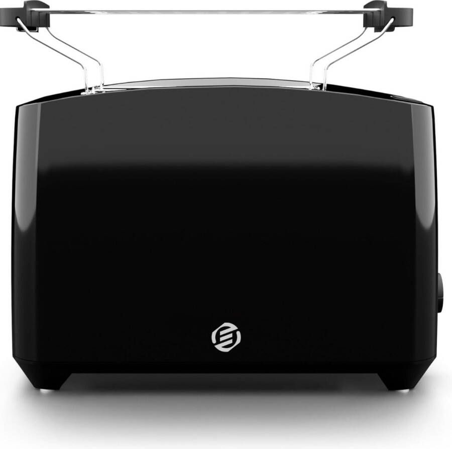 Equivera Broodrooster met Tostiklemmen Meerdere Warmteniveaus Toaster Brede Sleuven Retro Toaster Croque Monsieur - Foto 5