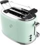 Equivera Broodrooster met Tostiklemmen Meerdere Warmteniveaus Toaster Brede Sleuven Retro Toaster Croque Monsieur - Thumbnail 7