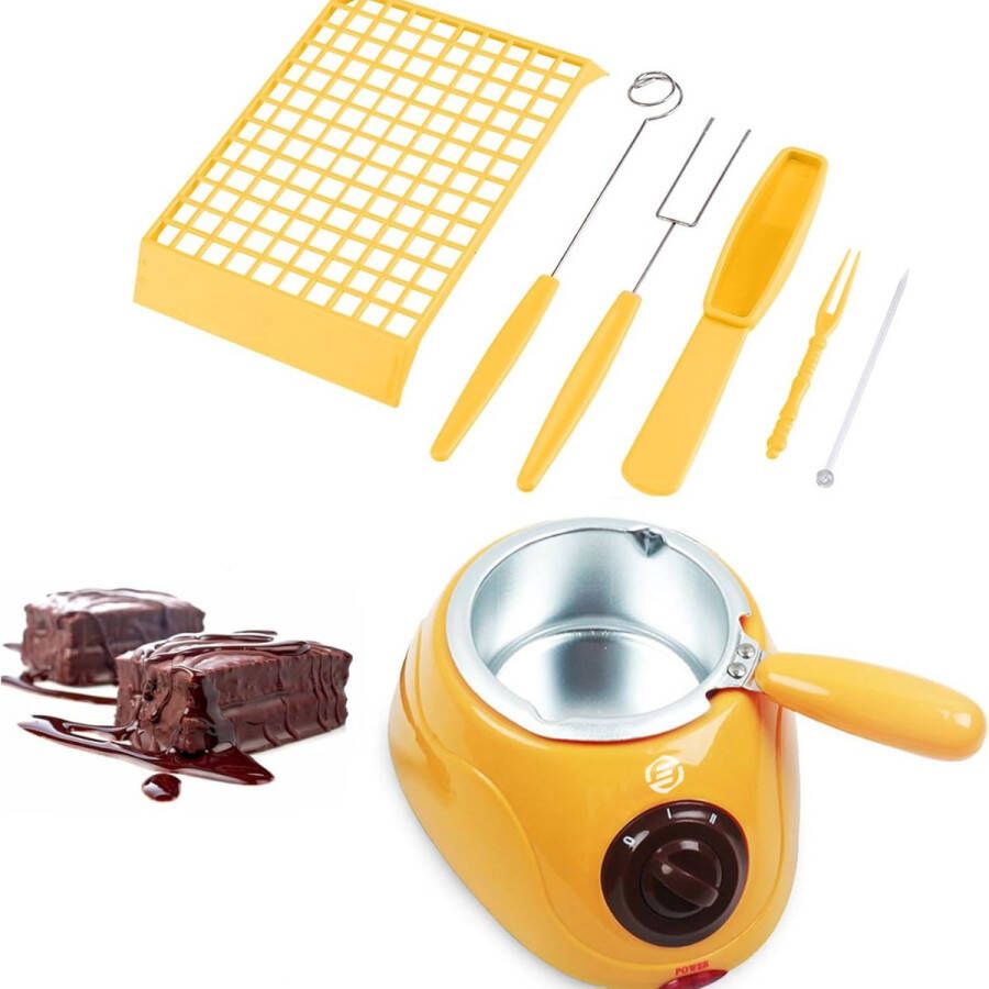 Equivera Chocoladefontein Chocolade Fondue Chocolade Smelter Chocolade Verwarmer Smeltchocolade Premium Quality