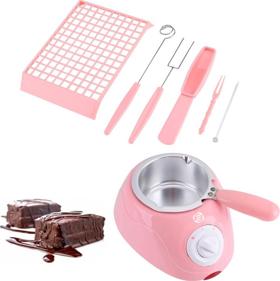Equivera Chocoladefontein Chocolade Fondue Chocolade Smelter Chocolade Verwarmer Smeltchocolade Premium Quality
