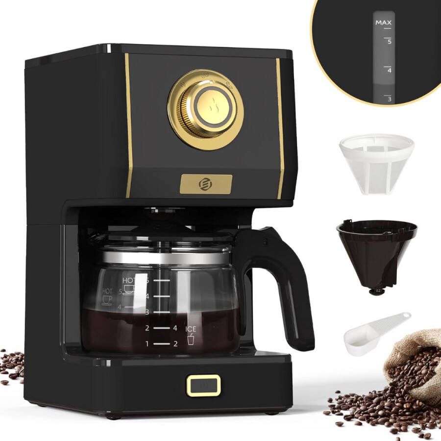 Equivera Coffee Machine Koffiemachine Koffiezetapparaat Koffie Maler Premium