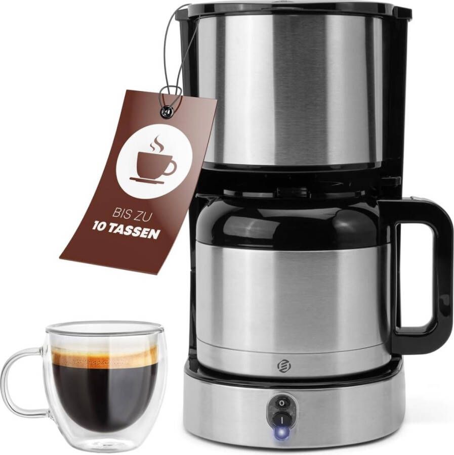 Equivera Koffiezetapparaat Met Thermoskan Koffiezet Koffiezetapparaat Koffiezet Apparaat Must Have Voor In Uw Keuken