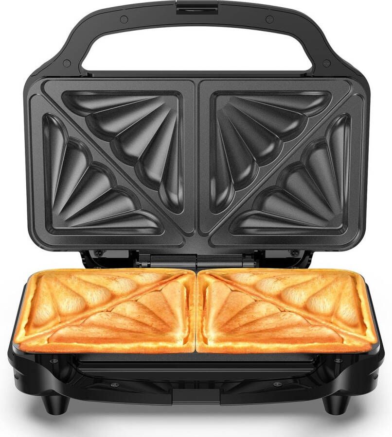 Equivera Croque Monsieur Toestel Croque Monsieur Grill Apparaat Grill Tosti Apparaat Tosti Grill Apparaten - Foto 5