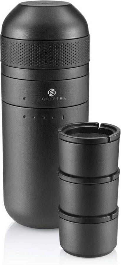 Equivera Draagbare Espressomachine Draagbare Espressomachine Elektrische Espressomachine Draadloze Espressomachine Mini Koffiezetapparaat Draagbare Koffiezetapparaat Makkelijk voor Onderweg