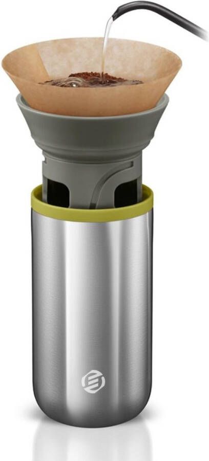 Equivera Draagbare Koffiemachine Draagbare Koffiemachine Draagbare Koffiezetapparaat Compact en Eenvoudig