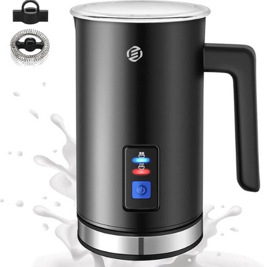 Equivera Elektrische Melkopschuimer Koffieopschuimer 3-In-1 Multifunctioneel Melkverwarmer