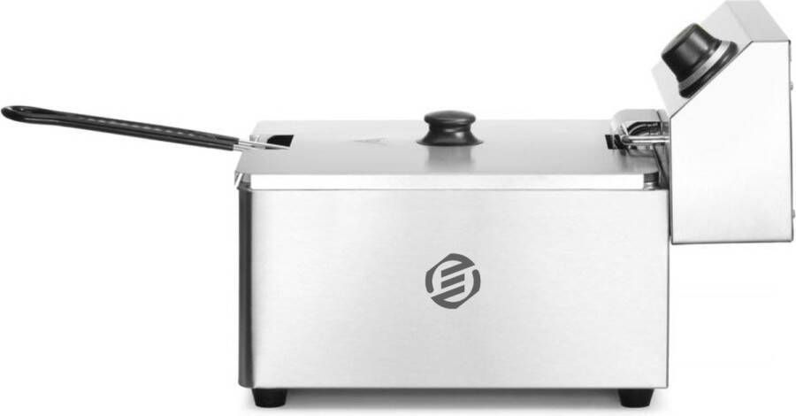 Equivera Frituurpan 4 Liter Frituurpan Dubbel Friteuse Frituurpannen
