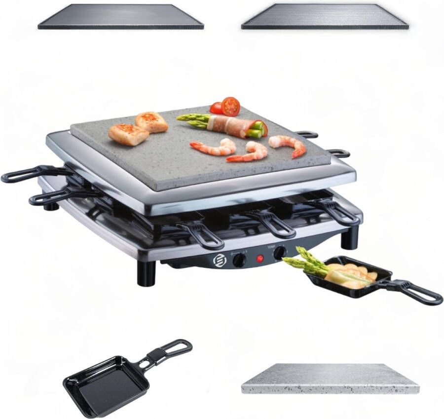 Equivera Gourmetstel Gourmetplaat Gourmet Stel Must Have Voor De Feestdagen