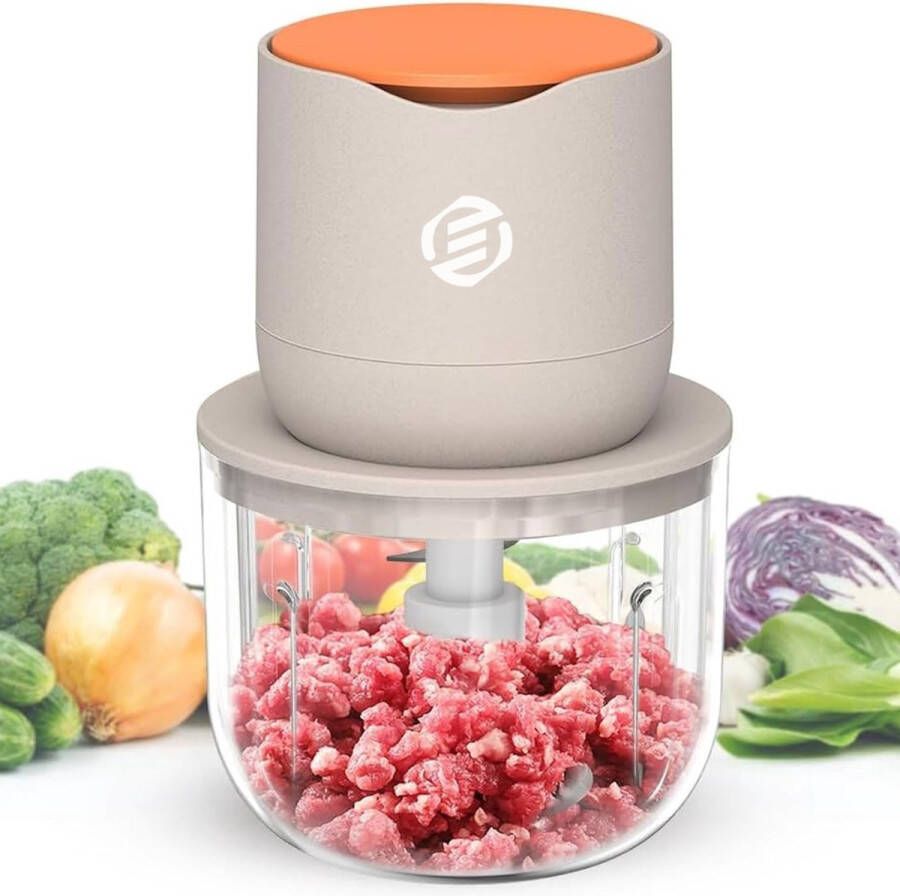 Equivera Hakmolen Food Processor Food Chopper Groentesnijder Hakmolens Groente Chopper Keukensnijder Etensnijder Keuken Accessoires