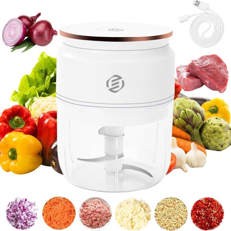Equivera Hakmolen Food Processor Food Chopper Groentesnijder Hakmolens Groente Chopper Keukensnijder Etensnijder Keuken Accessoires