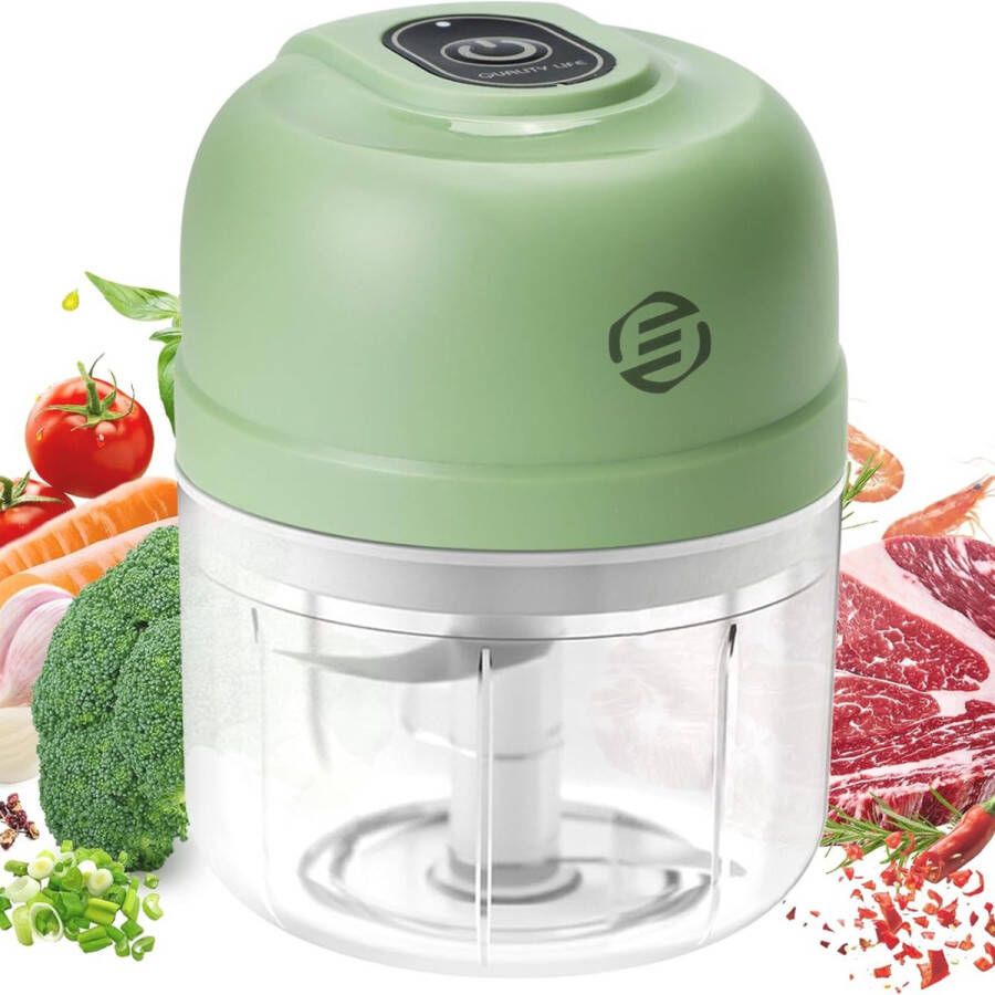 Equivera Hakmolen Food Processor Food Chopper Groentesnijder Hakmolens Groente Chopper Keukensnijder Etensnijder Keuken Accessoires