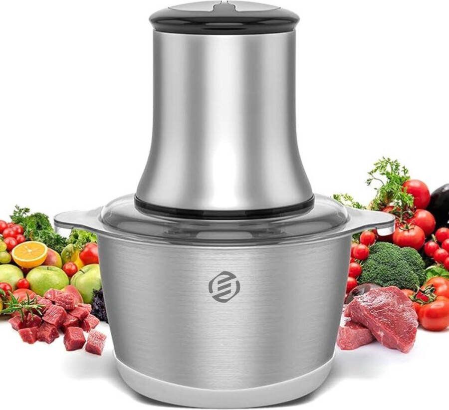 Equivera Hakmolen Food Processor Food Chopper Groentesnijder Hakmolens Groente Chopper Keukensnijder Etensnijder Keuken Accessoires