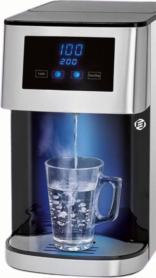 Equivera Heetdispenser Instant Waterkoker Heetwatertap Meedere Standen Warm Waterdispenser BPA Vrij Afneembaar Reservoir