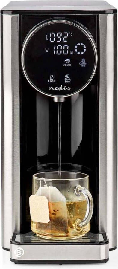 Equivera Heetdispenser Instant Waterkoker Heetwatertap Meedere Standen Warm Waterdispenser BPA Vrij Afneembaar Reservoir