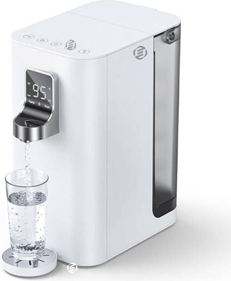 Equivera Heetdispenser Instant Waterkoker Heetwatertap Meedere Standen Warm Waterdispenser BPA Vrij Afneembaar Reservoir