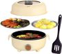 Equivera Hot Pot Fondueset Elektrische Fonduepan Oosterse Fondue Grill Meerdere Personen - Thumbnail 9