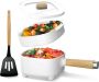 Equivera Hot Pot Fondueset Elektrische Fonduepan Oosterse Fondue Grill Meerdere Personen - Thumbnail 3