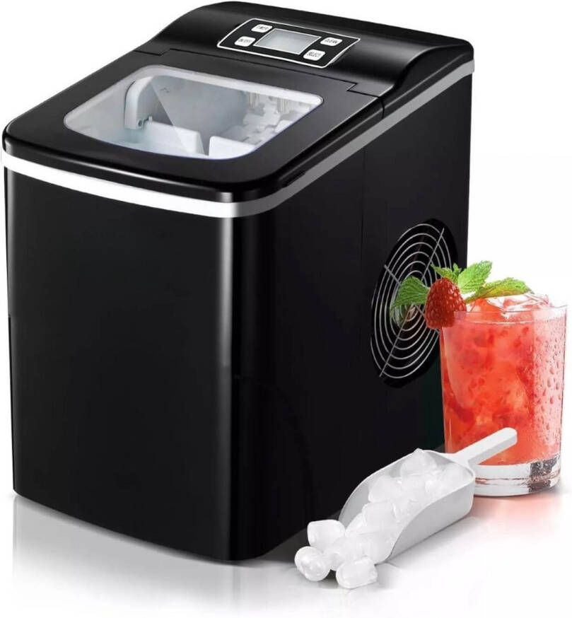 IJsblokjesmachine IJsblokjesmaker IJsschep Draagbaar RVS IJs Warme weer Koude drankjes Horeca Zomer IJsblokjes IJsmaler